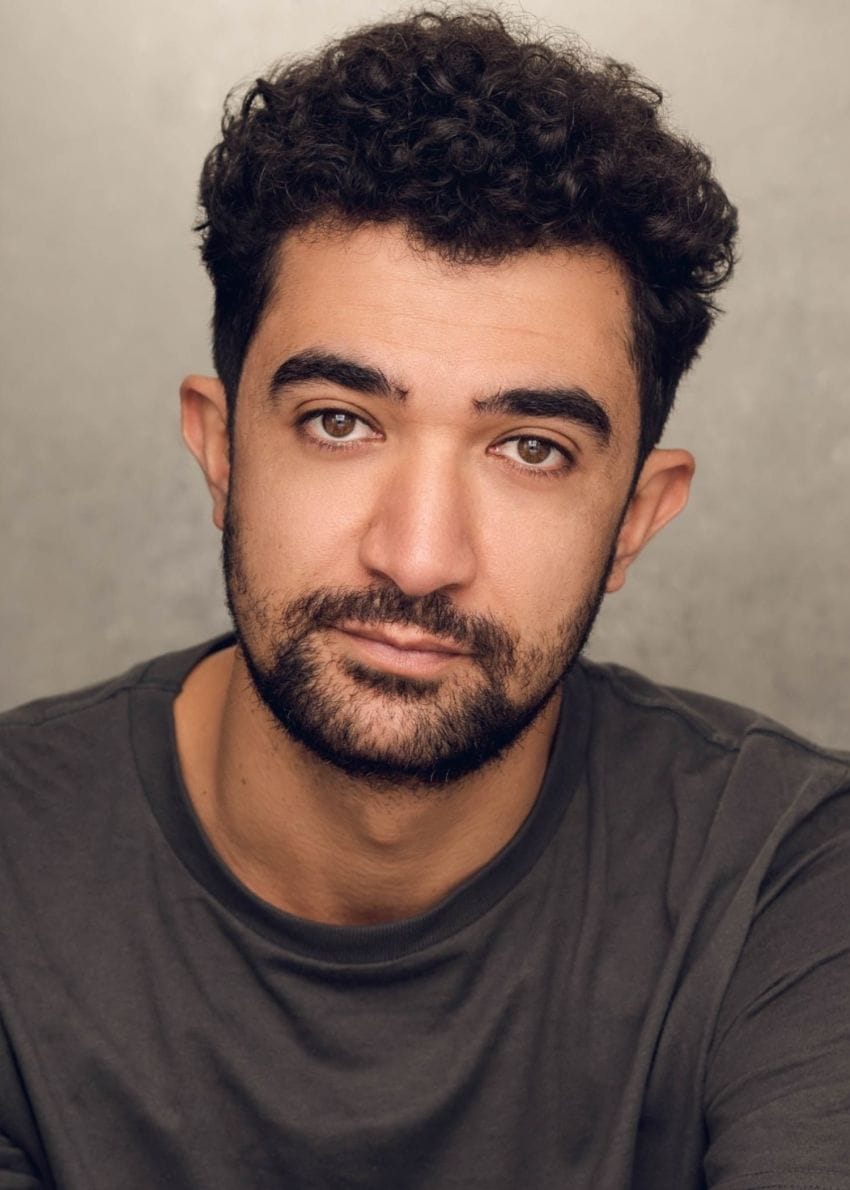 A headshot of actor Archie Backhouse.