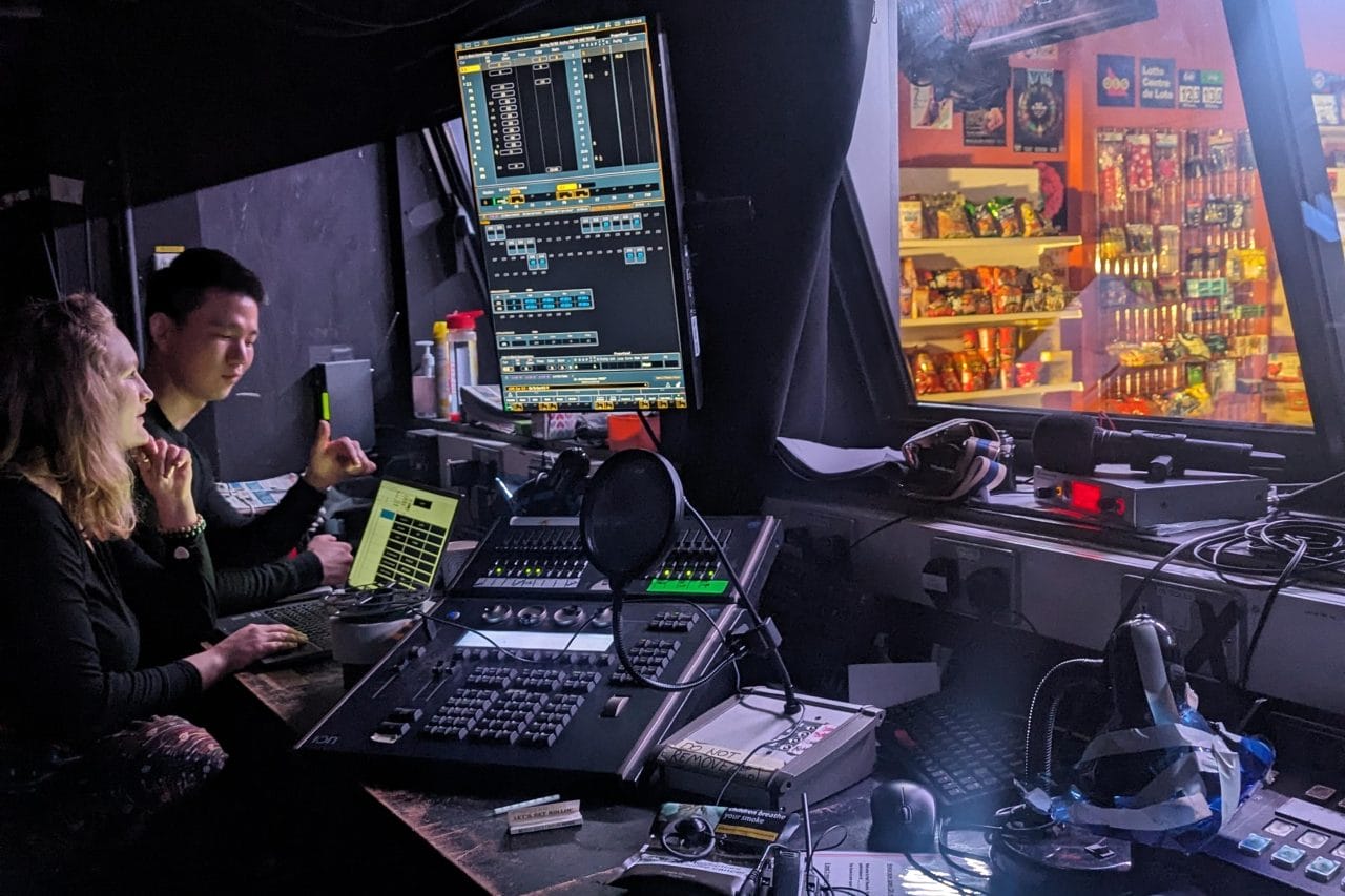 Captioned performance of Kim's Convenience