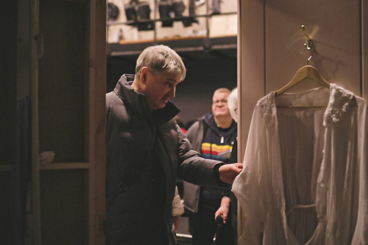 Audio described touch tour