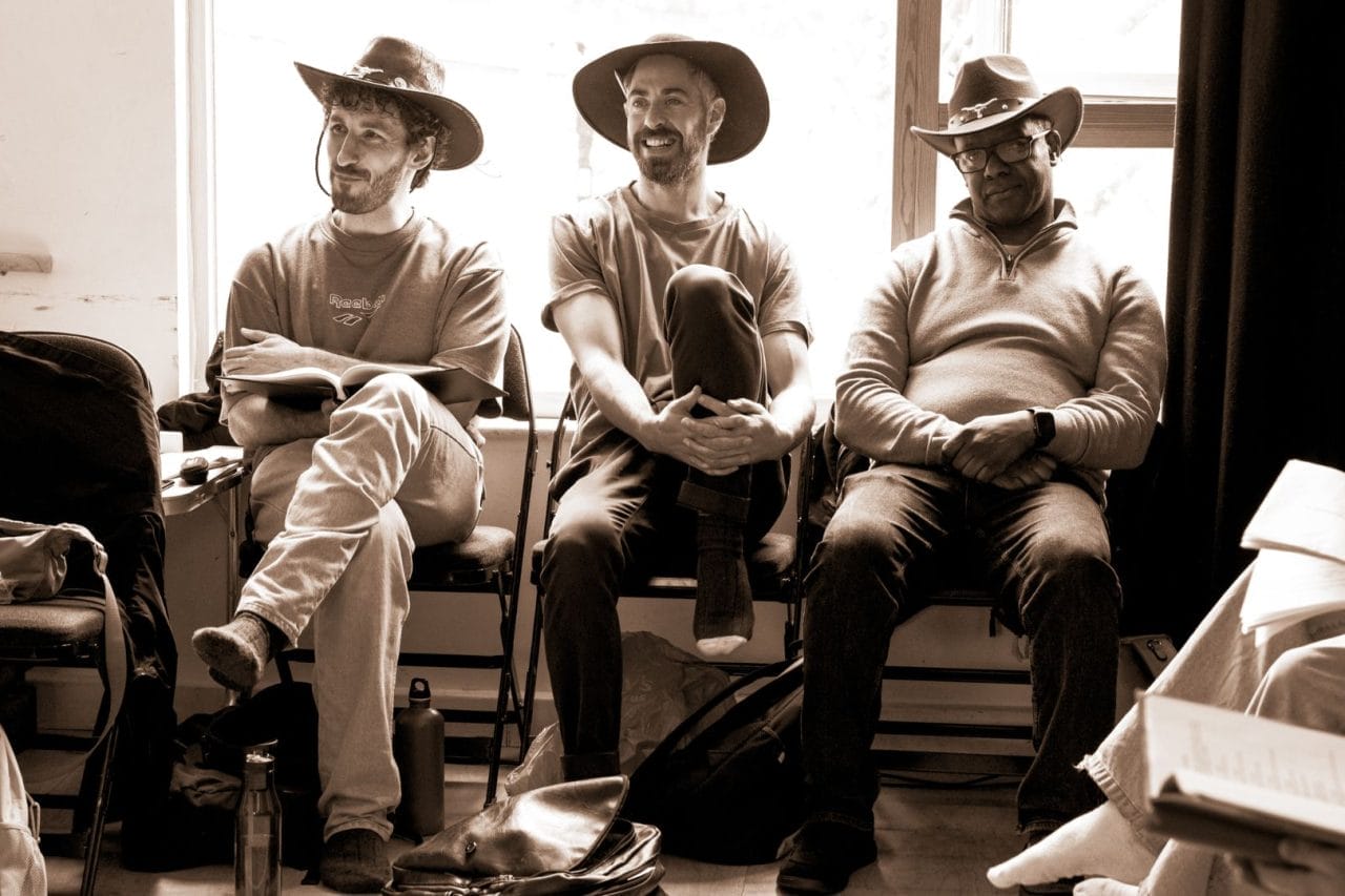Rehearsal Shots by Craig Sugden, (Edward Kaye, Matthew Romain, Ian Oakley)